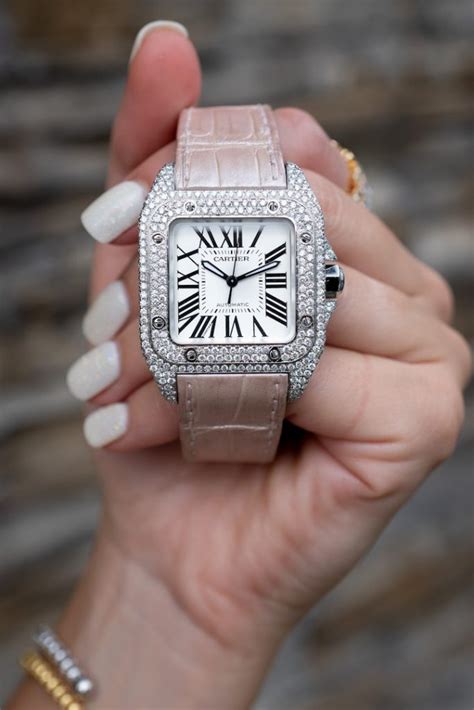 cartier watches his and hers|cartier watch santos 100 price.